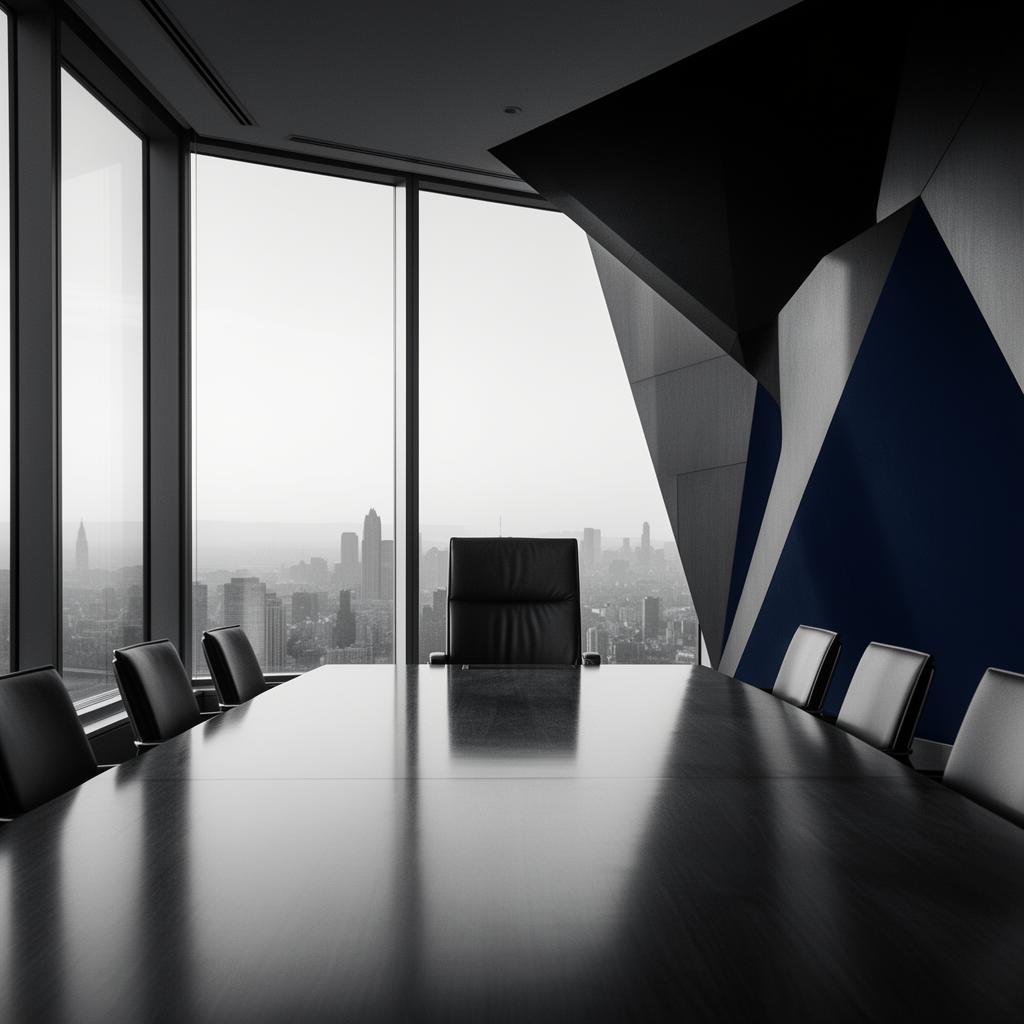 Modern corporate boardroom representing structured revenue operations